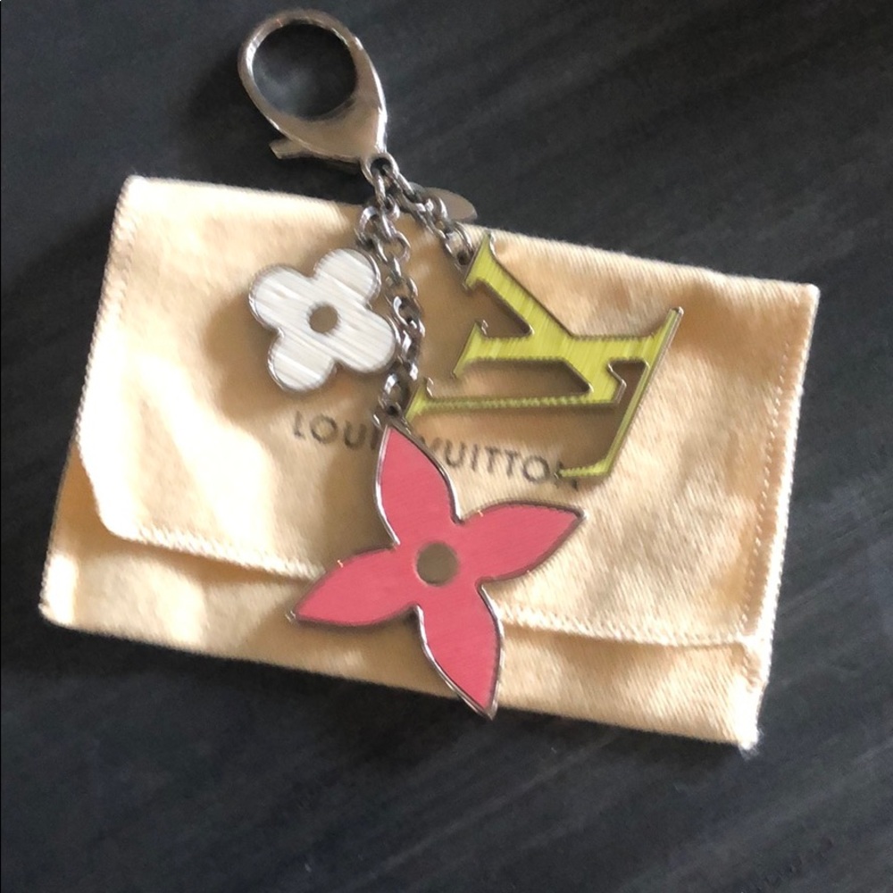 Louis Vuitton key chain.
